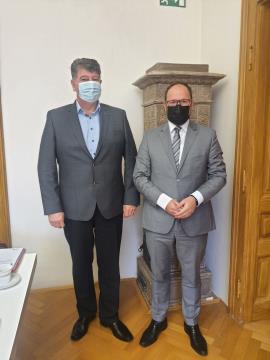 Župan z ministrom Vrtovcem 2